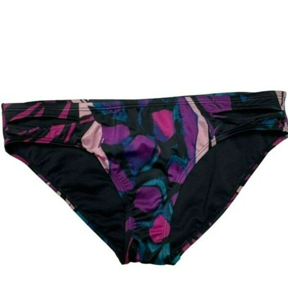 All in Motion Moderate Coverage Cut Out Hipster Bikini Bottom Multicolor Size M - Picture 4 of 4